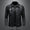 Signature GetUp Classic Slim Fit Faux Leather Jacket with Zipper – Men's Fashion Casual Solid Color Biker Style