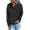Signature GetUp Women’s Casual Hoodie – Long Sleeve Button Drawstring Sweatshirt with Pockets, Loose Fit Pullover for Spring & Autumn