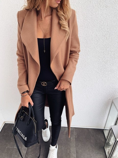 Signature GetUp Women’s Puffer Coat – Warm Winter Jacket, Woolen Outerwear for Ladies, Casual Fashion Coat in Multiple Colors