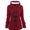 Signature GetUp Women’s Long Down Coat with Fur Collar – Warm Winter Parka, Hooded Plus Size Jacket with Horn Buttons