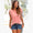 Signature GetUp - Plus Size Tassel Sleeve T-Shirt for Women – Round Neck Cotton Blend Short Sleeve Top – Boho Style USA