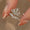 Signature GetUp Sparkling Tiara Rings – 2-Piece Ins Style Simple Index Finger Ring Set for Women with Artificial Crystal