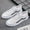 Signature GetUp Korean Style Men’s Sneakers – Casual Low-Top Breathable Canvas Shoes, All-Match Striped Design Youth Fashion Shoes