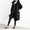 Signature GetUp Women's Long Sleeve Button Hooded Plain Windbreaker – Casual Loose Jacket with Pockets for Travel & Outdoor