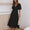 Signature GetUp Women's Jacquard Tulle Trim Maxi A-Line Dress – Elegant Ruffled Vacation Style in 4 Colors