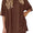 Signature GetUp Breezy Lounge Duo – Oversized Shirt & Shorts Set, Women’s Solid Color Two-Piece Suit for Casual Comfort & Street Style
