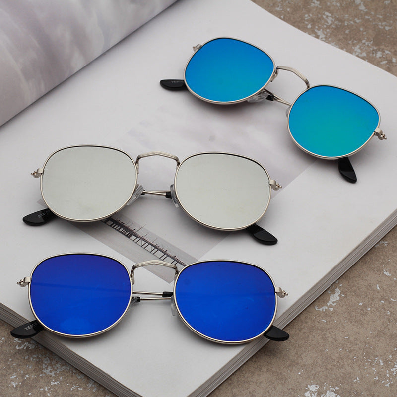 Signature GetUp - Metallic UV400 Dazzling Color Sunglasses – Non-Polarized AC Lenses, Stylish Metal Frame, Summer Fashion Eyewear