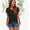 Signature GetUp - Plus Size Tassel Sleeve T-Shirt for Women – Round Neck Cotton Blend Short Sleeve Top – Boho Style USA