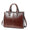 Signature GetUp Elegant Genuine Leather Women's Tote Bag – Oil Wax Stitching Handbag for Shoulder or Hand Carry