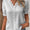 Signature GetUp Women’s Blouse – Lace Trim Pintuck Elegant Smart Pullover Top | Hollow-Out Short Sleeve Summer Shirt