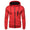Signature GetUp Men's Sports Hoodie – Black, White, Army Green, Red | Loose Fit Zip-Up Cardigan with Plus Cashmere Lining