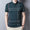 Signature GetUp - Men's Summer Striped Polo Shirt | Slim Fit Short Sleeve Streetwear Tops in Cotton