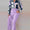 Signature GetUp Women’s Elegant 2-Piece Set – Printed Long-Sleeve Top & Solid Pants with Belt | Stylish Outfit for All Seasons