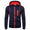Signature GetUp Men's Sports Hoodie – Black, White, Army Green, Red | Loose Fit Zip-Up Cardigan with Plus Cashmere Lining