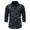 Signature GetUp Spring Long Sleeve Men’s Denim Shirt – High Quality Slim Fit Casual Cotton Button-Down Top