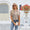 Signature GetUp Womens Tunic Tops V Neck Shirts Short Sleeve Summer – Pleated Floral Print Loose Fit Casual T-shirt