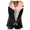 Signature GetUp Women’s Plus Size Plush Coat – Warm Winter Lapel Jacket, Button Closure Outwear for Casual & Party Wear