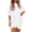 Signature GetUp Breezy Lounge Duo – Oversized Shirt & Shorts Set, Women’s Solid Color Two-Piece Suit for Casual Comfort & Street Style