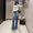 Signature GetUp Crystal-Embellished Wide Leg Jeans – 90s Revival Rhinestone High Waist Women’s Retro Artistic Denim Trousers