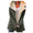 Signature GetUp Women’s Plus Size Plush Coat – Warm Winter Lapel Jacket, Button Closure Outwear for Casual & Party Wear