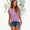Signature GetUp - Plus Size Tassel Sleeve T-Shirt for Women – Round Neck Cotton Blend Short Sleeve Top – Boho Style USA