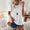 Signature GetUp - Women's Shirt Round Neck Short Sleeve Top – Stylish Dotted Pattern, Available in 4 Colors, Sizes S-XXL