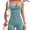 Signature GetUp Women’s Spaghetti Strap Workout Romper – Tight-Fit Yoga Jumpsuit for Fitness, Lounge & Athleisure