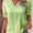 Signature GetUp Women’s Blouse – Lace Trim Pintuck Elegant Smart Pullover Top | Hollow-Out Short Sleeve Summer Shirt