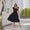 Signature GetUp - New Ruffled Sleeveless V-Neck Dress for Women | Elastic Waist A-Line Summer Fashion Dress