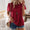 Signature GetUp - Women's Shirt Round Neck Short Sleeve Top – Stylish Dotted Pattern, Available in 4 Colors, Sizes S-XXL