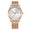 Signature GetUp Women’s Waterproof Quartz Watch with Calendar – Elegant Stainless Steel Wristwatch with World Time & Mineral Glass