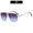 Signature GetUp - Men’s Retro Square Frame Sunglasses – UV400 Protection, Vintage Style, Metal Frame, Classic Shades for Everyday Wear