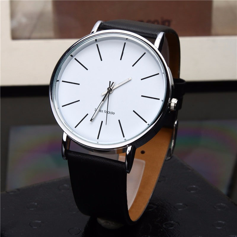 Signature GetUp - Women’s Quartz Watches – Stylish Leather Strap, Stainless Steel Case, Spiral Crown | Round Dial