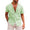 Signature GetUp - Men's Casual Button-Down Shirt - Short Sleeve Beach Shirt in Linen Cotton | Stylish Summer Tops