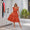 Signature GetUp - New Ruffled Sleeveless V-Neck Dress for Women | Elastic Waist A-Line Summer Fashion Dress