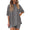 Signature GetUp Breezy Lounge Duo – Oversized Shirt & Shorts Set, Women’s Solid Color Two-Piece Suit for Casual Comfort & Street Style