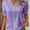 Signature GetUp Women’s Blouse – Lace Trim Pintuck Elegant Smart Pullover Top | Hollow-Out Short Sleeve Summer Shirt