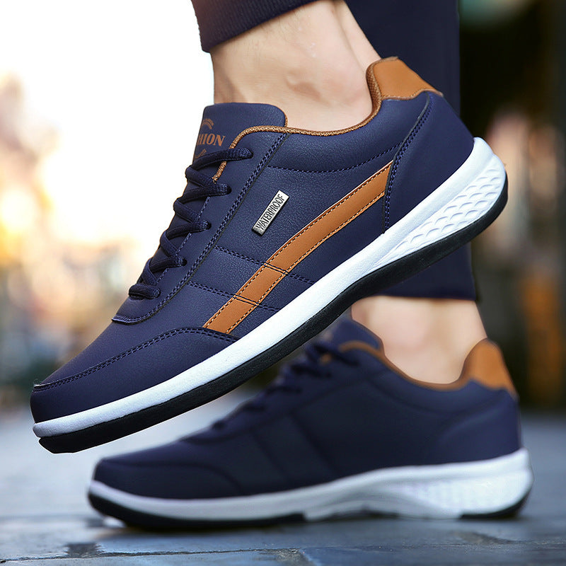 Signature GetUp Casual Shoe Italian Breathable Leisure Male Sneakers – Non-Slip Vulcanized Shoes for Men, Lightweight Spring/Summer Footwear