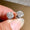 Signature GetUp Eternity Green CZ Stud Earrings – Women’s Gold Color Luxury Zircon Jewelry, Elegant Bridal & Party Accessories