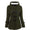 Signature GetUp Women’s Long Down Coat with Fur Collar – Warm Winter Parka, Hooded Plus Size Jacket with Horn Buttons