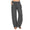 Signature GetUp Women's Cotton Linen Loose Yoga Pants – Wide-Leg High Waist Comfy Lounge Trousers with Belt