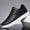 Signature GetUp | Classic Canvas Sneakers – Men’s Black & Dark Brown Converse Style Casual Sneakers