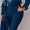 Signature GetUp Women’s Elegant 2-Piece Set – Printed Long-Sleeve Top & Solid Pants with Belt | Stylish Outfit for All Seasons