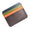 Signature GetUp Genuine Leather Bank Card Holder Wallet – Ultra-Thin Minimalist Color Matching Design for Men & Women