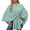 Signature GetUp Luxury Poncho Shawl Wrap – Ultra-Soft & Stylish Loose V-Neck Cape Jacket with Batwing Sleeves, Free Size Fashion Cover