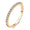 Signature GetUp Women’s Thin CZ Ring – Simple & Elegant Wedding Micro-Inlaid Zircon Band in Silver, Gold & Rose Gold