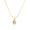 Signature GetUp Green Opal Necklace – Simple Oval Titanium Steel Pendant with O-Ring Chain in White, Blue, or Green