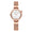 Signature GetUp Women’s Hexagon Watch – Minimalist Stainless Steel Casual Wristwatch, Fashion Simple Hexagonal Movement Design