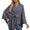 Signature GetUp Luxury Poncho Shawl Wrap – Ultra-Soft & Stylish Loose V-Neck Cape Jacket with Batwing Sleeves, Free Size Fashion Cover